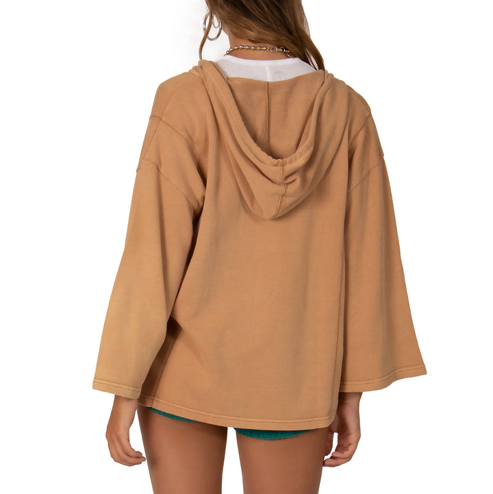 Sisstrevolution Frillin It Hoodie - Women's Latte