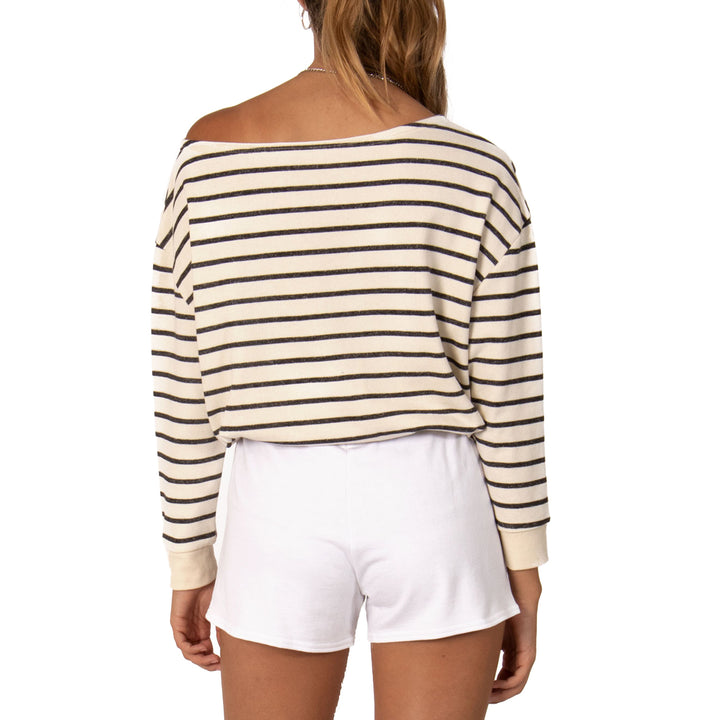 Sisstrevolution Brush It Off Pullover - Women's Vintage White
