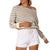 Sisstrevolution Brush It Off Pullover - Women's Vintage White