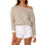 Sisstrevolution Brush It Off Pullover - Women's Vintage White