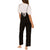 Sisstrevolution Pencil Me In Jumpsuit - Women's Black