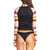 Billabong Core LS Front Zip Rashguard - Women's Serape
