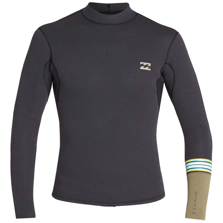 Billabong 2/2 Revolution D Bah Long Sleeve Wetsuit Jacket Black Sands