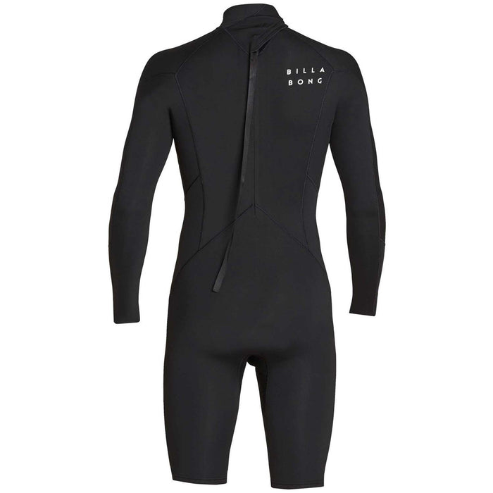 Billabong 2/2 Absolute Long Sleeve GBS Back Zip Springsuit Black/Silver