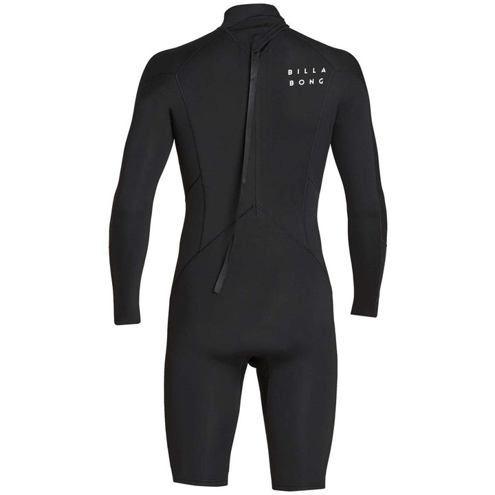 Billabong 2/2 Absolute Long Sleeve GBS Back Zip Springsuit Black/Silver
