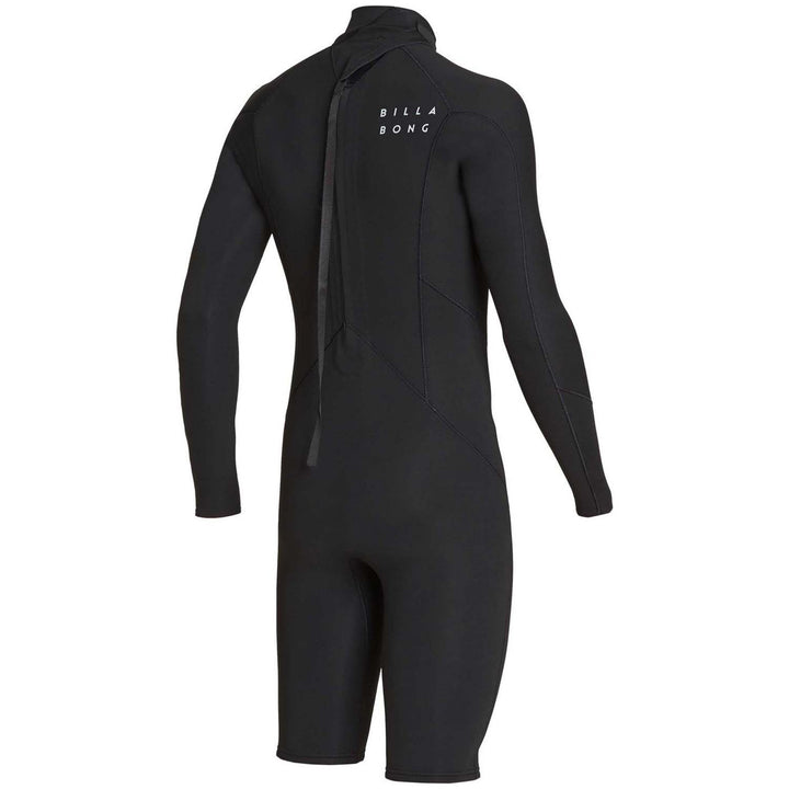 Billabong 2/2 Absolute Long Sleeve GBS Back Zip Springsuit Black/Silver