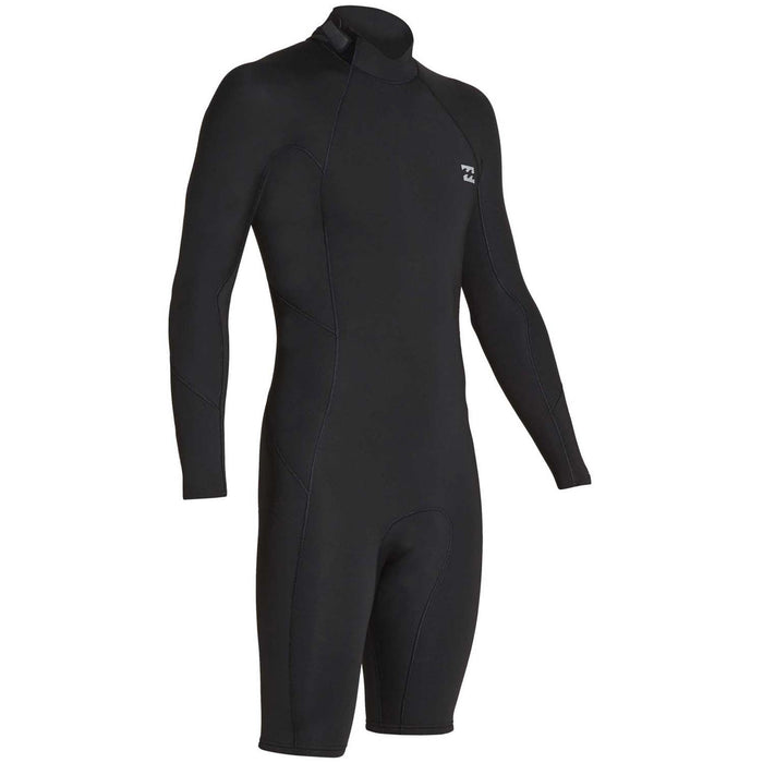 Billabong 2/2 Absolute Long Sleeve GBS Back Zip Springsuit Black/Silver