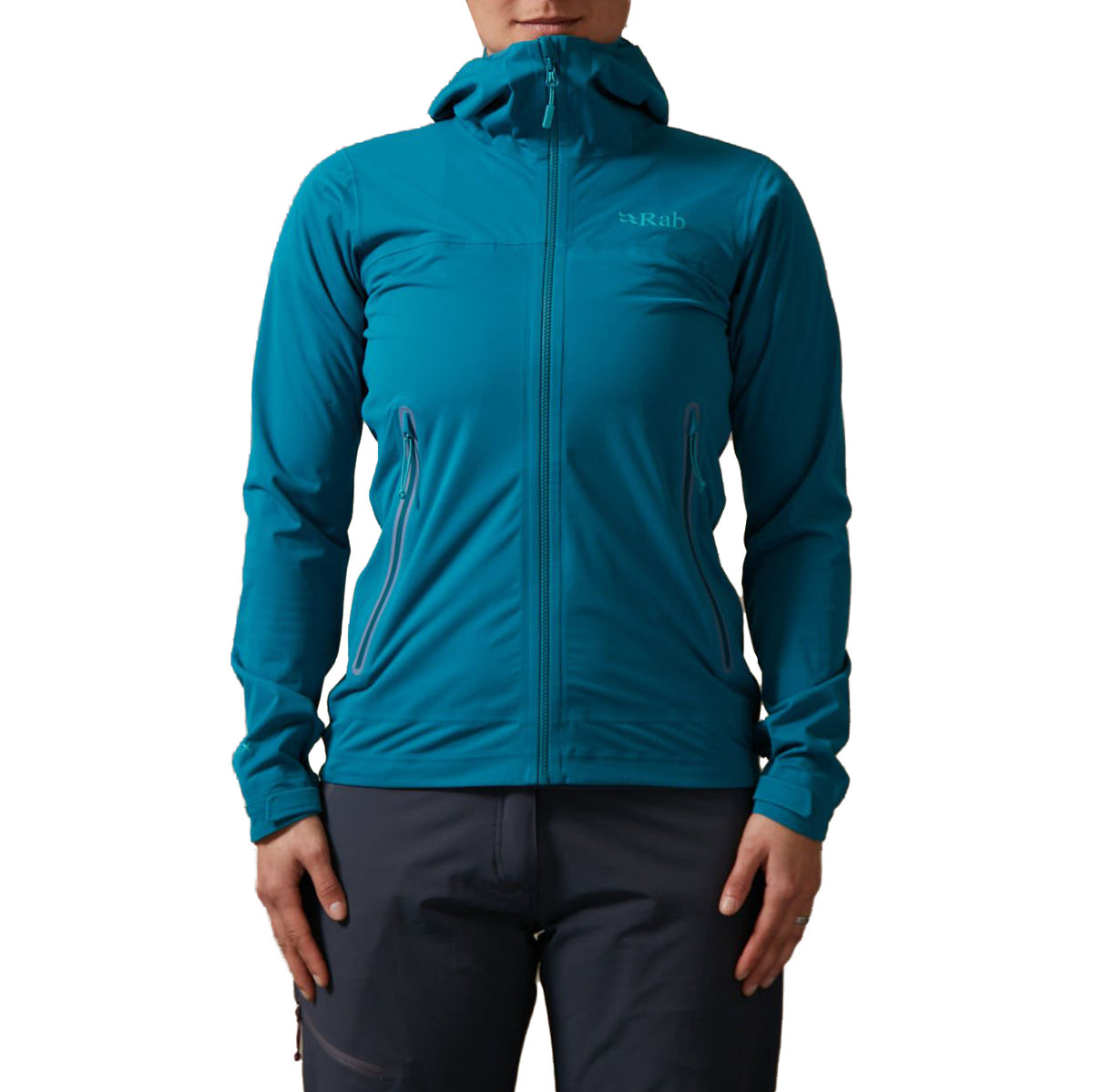 Rab® Kinetic Plus Jacket - Women's Amazon/Shadow