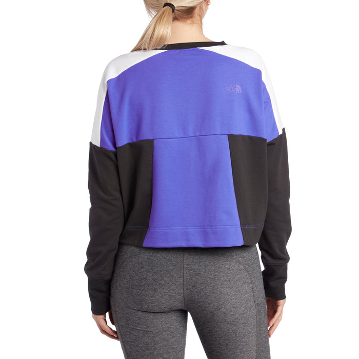 The North Face Train N Logo Crop Pullover - Women's Dazzling Blue