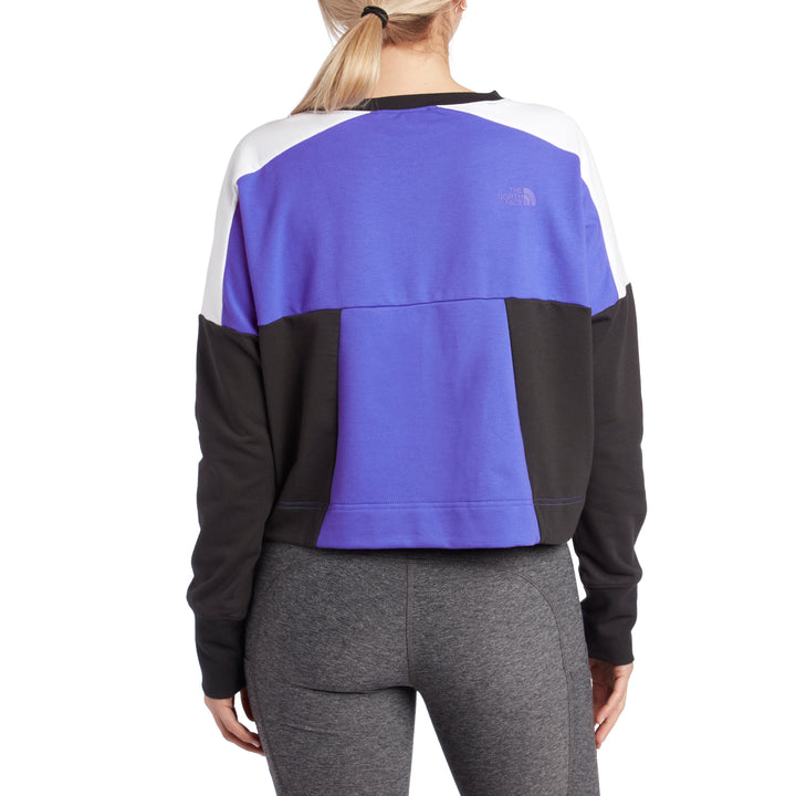 The North Face Train N Logo Crop Pullover - Women's Dazzling Blue