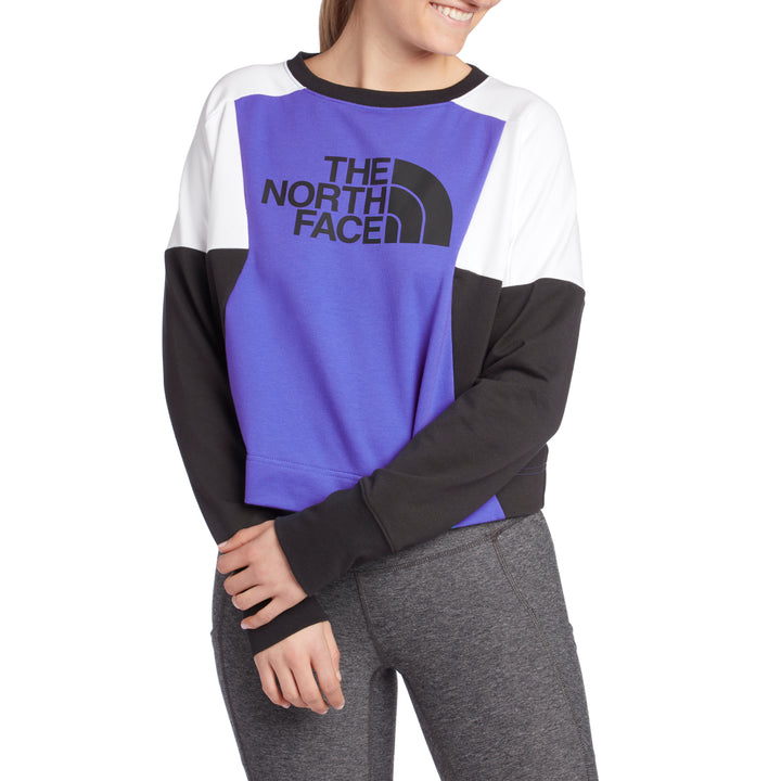 The North Face Train N Logo Crop Pullover - Women's Dazzling Blue