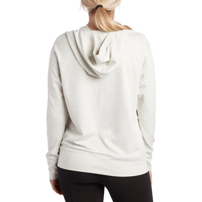 Vuori Halo Performance Pullover Hoodie - Women's Dove Grey Heather
