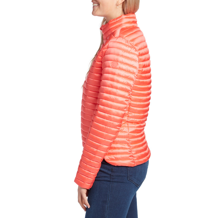 Save the Duck Full Zip Jacket - Women's Coral Orange