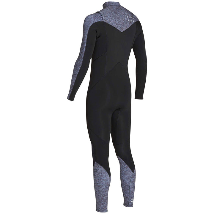 Billabong 3/2 Furnace Absolute GBS Chest Zip Wetsuit Grey Heather