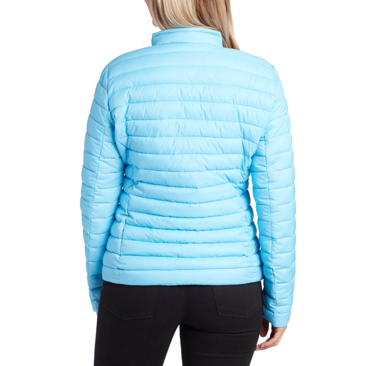 Save the Duck Asym Zip Jacket - Women's Ethereal Blue