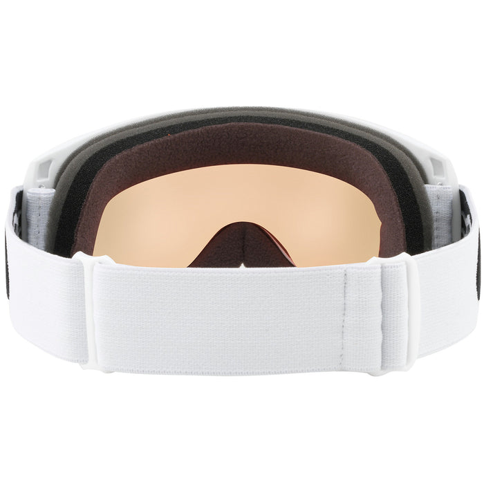 Oakley Line Miner Low Bridge Fit Goggles - Big Kids' Matte White/Prizm HI Pink