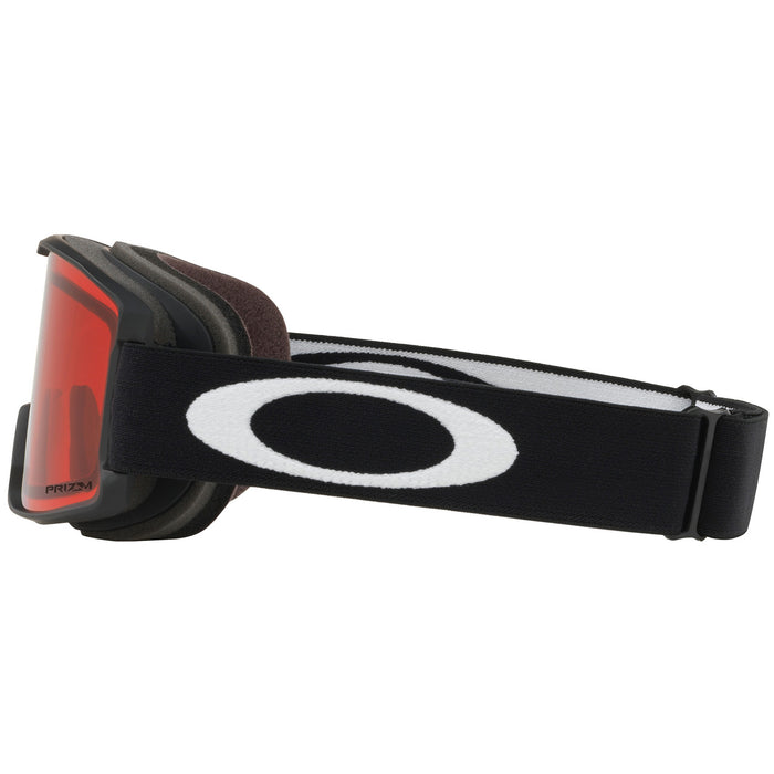 Oakley Line Miner Low Bridge Fit Goggles - Big Kids' Matte Black/Prizm Rose
