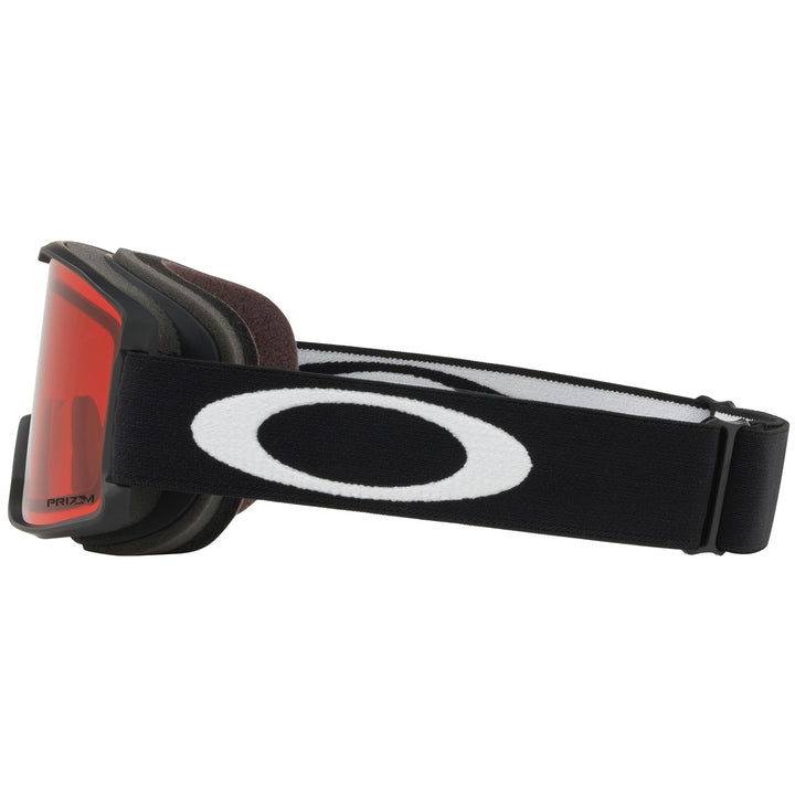 Oakley Line Miner Low Bridge Fit Goggles - Big Kids' Matte Black/Prizm Rose