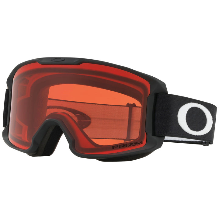 Oakley Line Miner Low Bridge Fit Goggles - Big Kids' Matte Black/Prizm Rose