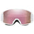 Oakley Line Miner Low Bridge Fit Goggles - Big Kids' Matte White/Prizm HI Pink
