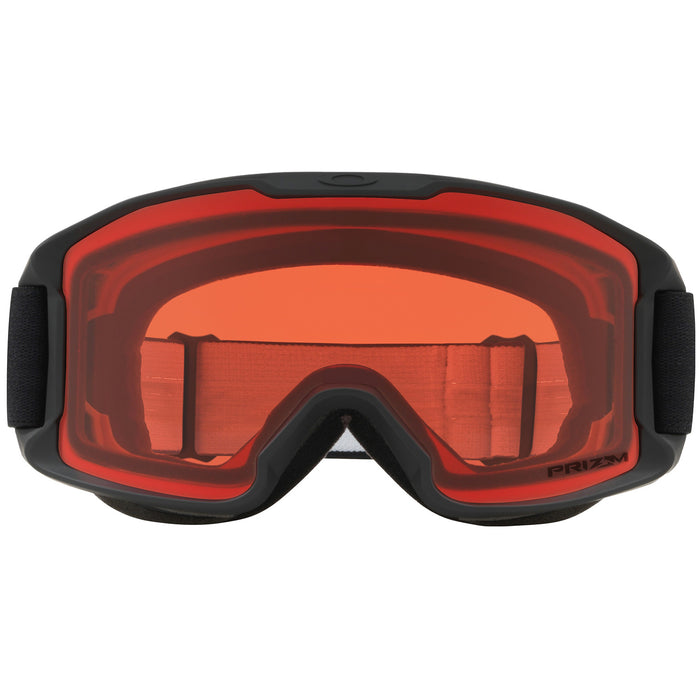Oakley Line Miner Low Bridge Fit Goggles - Big Kids' Matte Black/Prizm Rose