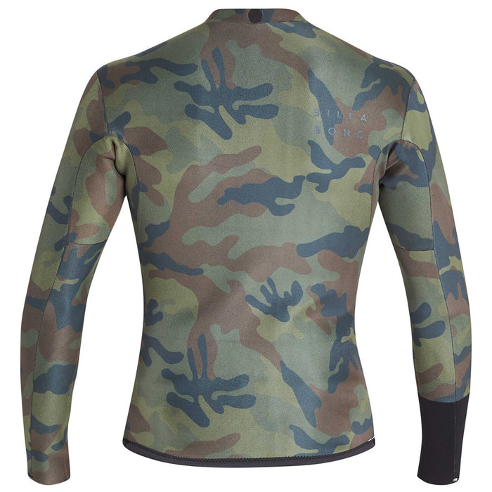 Billabong 2/2 Revolution D Bah Long Sleeve Wetsuit Jacket Black Sands