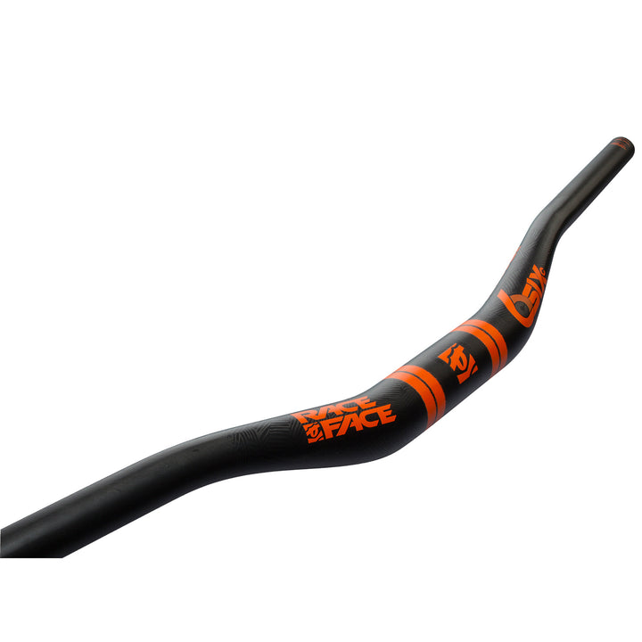 Race Face SIXC 35 Carbon Handlebar Carbon/Fox Orange