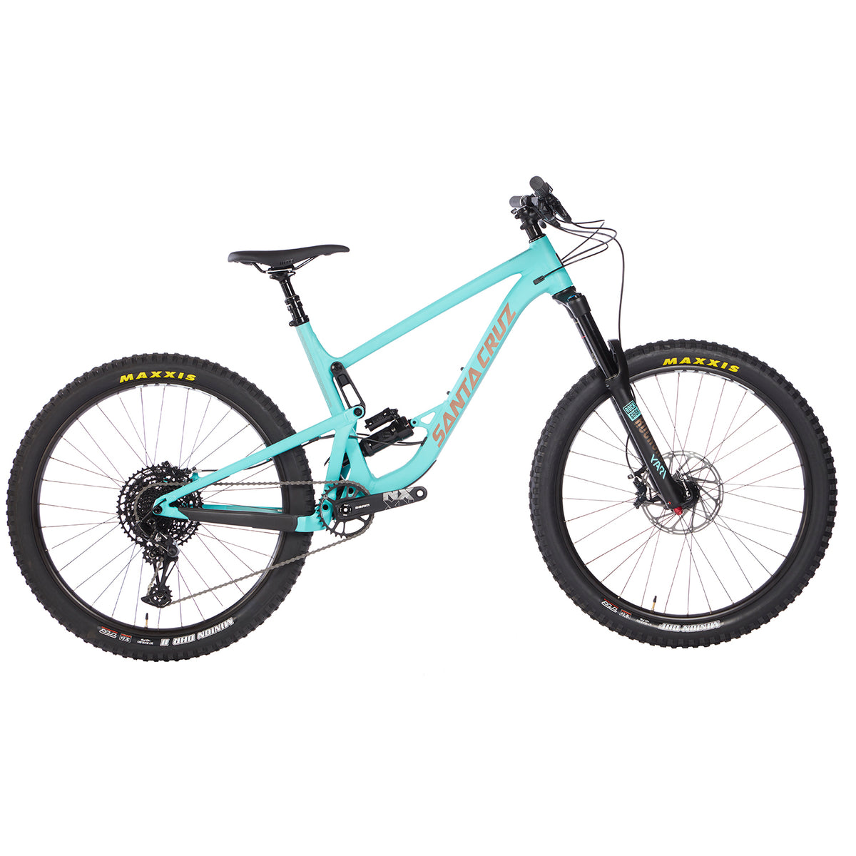 Santa Cruz Bicycles Bronson A R+ Complete Mountain Bike 2019 Industry Blue