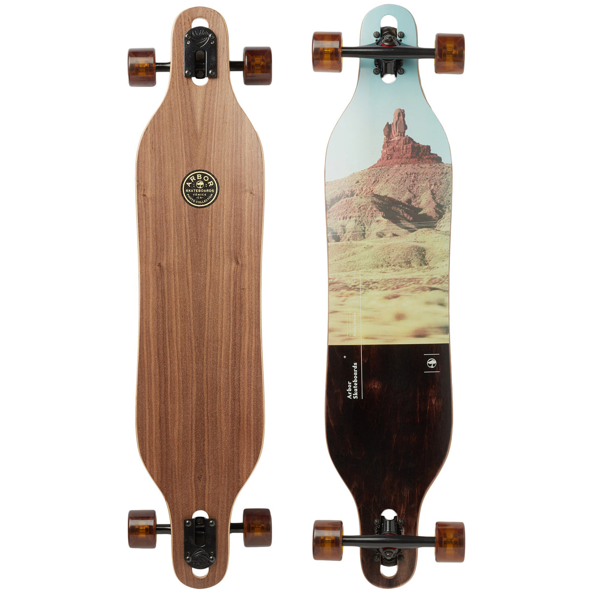 Arbor Axis Photo Longboard Complete