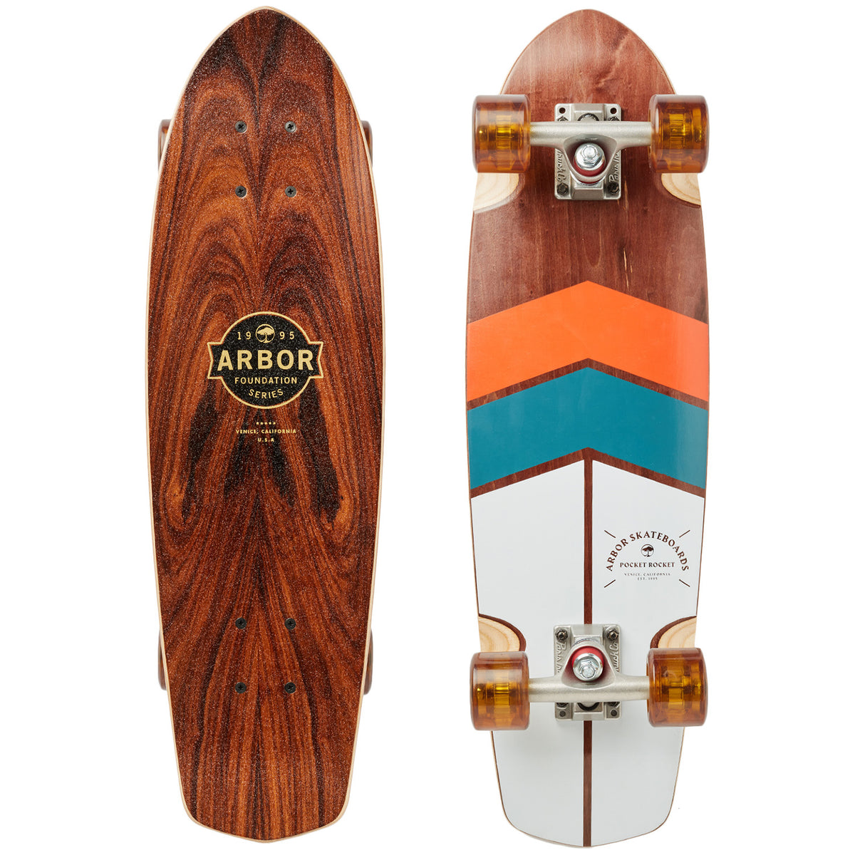 Arbor Pocket Rocket Foundation Cruiser Skateboard Complete