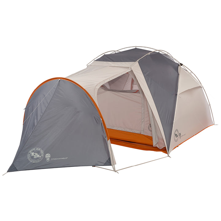 Big Agnes Titan 4 Accessory Vestibule Gray/Orange