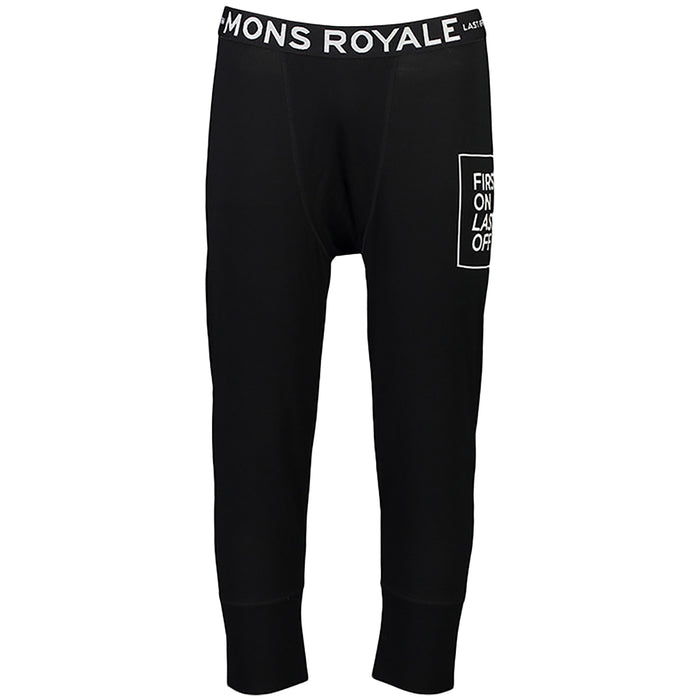 MONS ROYALE Shaun-Off 3/4 Leggings Black