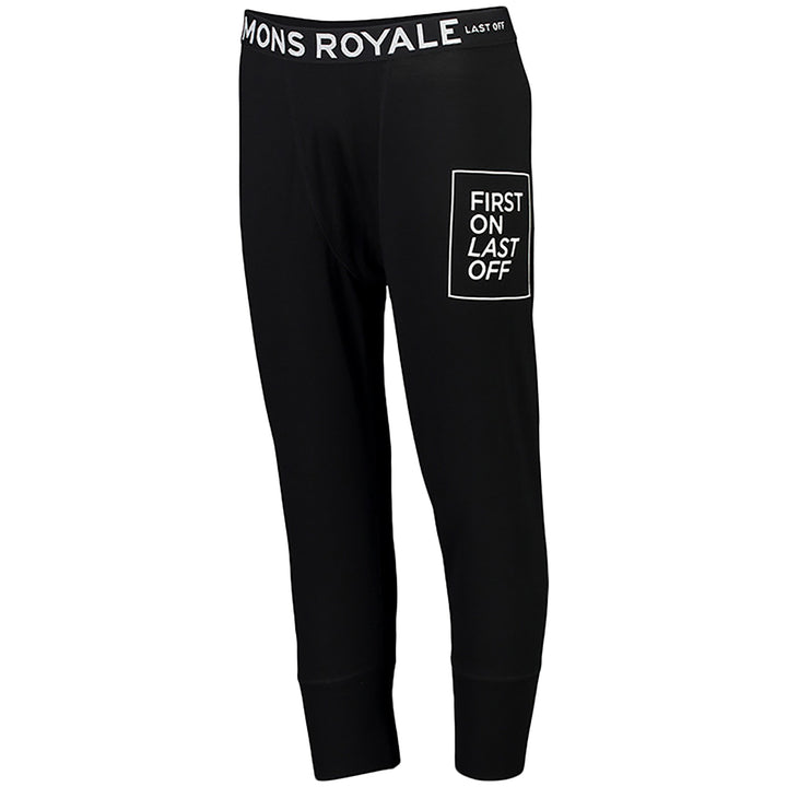 MONS ROYALE Shaun-Off 3/4 Leggings Black