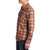 Brixton Bowery LW Long-Sleeve Flannel Burnt Orange