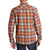 Brixton Bowery LW Long-Sleeve Flannel Burnt Orange