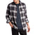 Vissla Central Coast Long-Sleeve Flannel Shirt Black