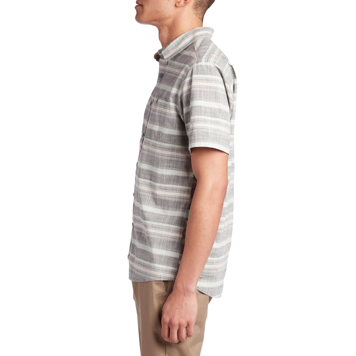 Vissla Tiger Tracks Short-Sleeve Shirt Agave