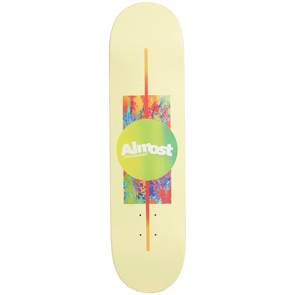 Almost Gradient HYB Yellow 8.125 Skateboard Deck