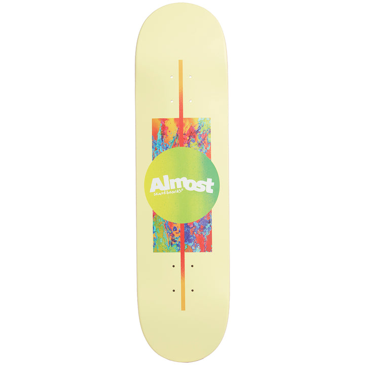 Almost Gradient HYB Yellow 8.125 Skateboard Deck