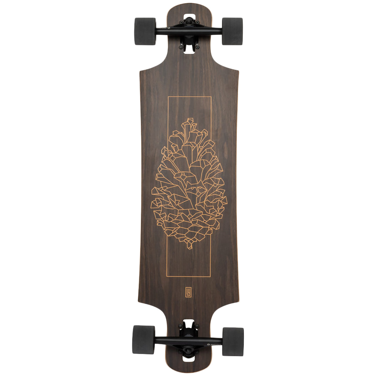 Landyachtz Drop Hammer Longboard Complete Walnut