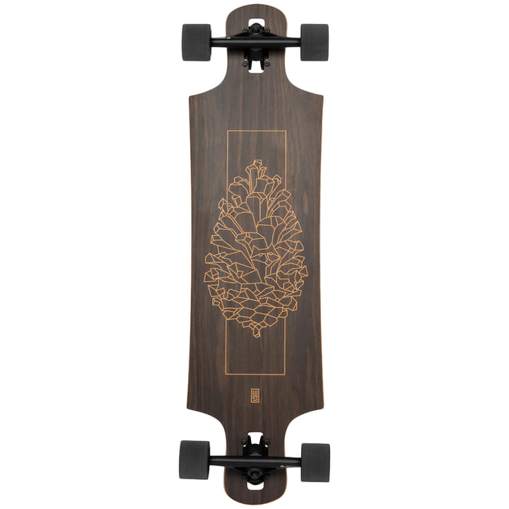 Landyachtz Drop Hammer Longboard Complete Walnut