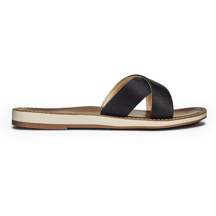 Olukai Ke'a Sandals - Women's Black/Tan