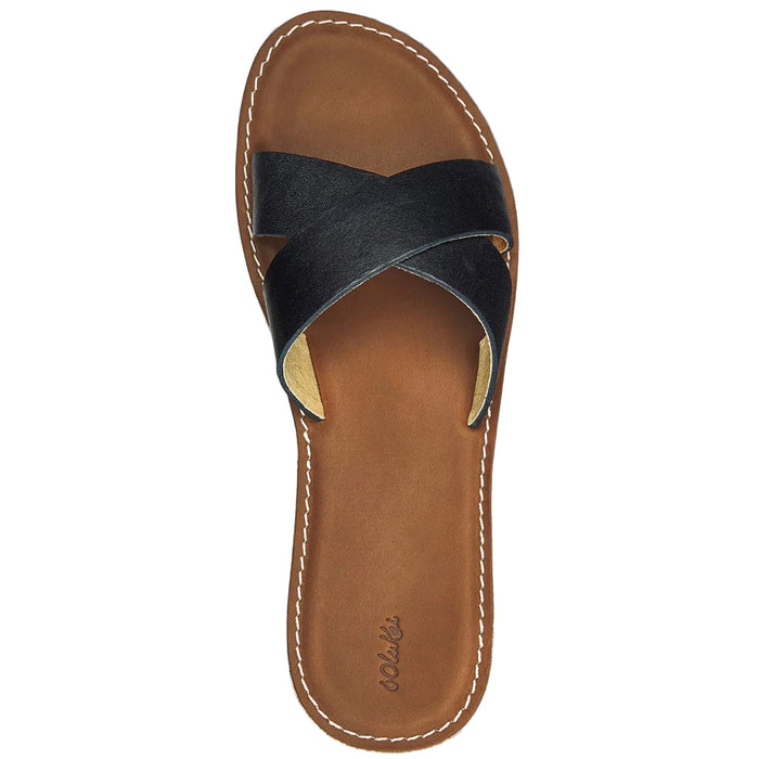 Olukai Ke'a Sandals - Women's Black/Tan