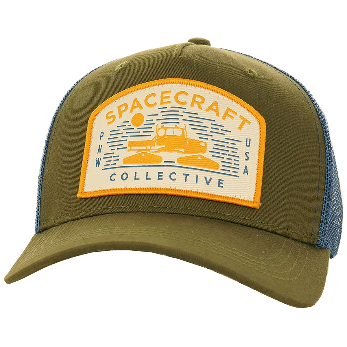Spacecraft LoPro Trucker Hat Olive/Slate