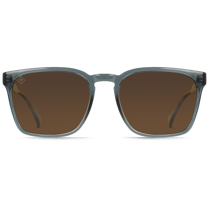 RAEN Pierce Sunglasses Slate/Vibrant Brown Polarized