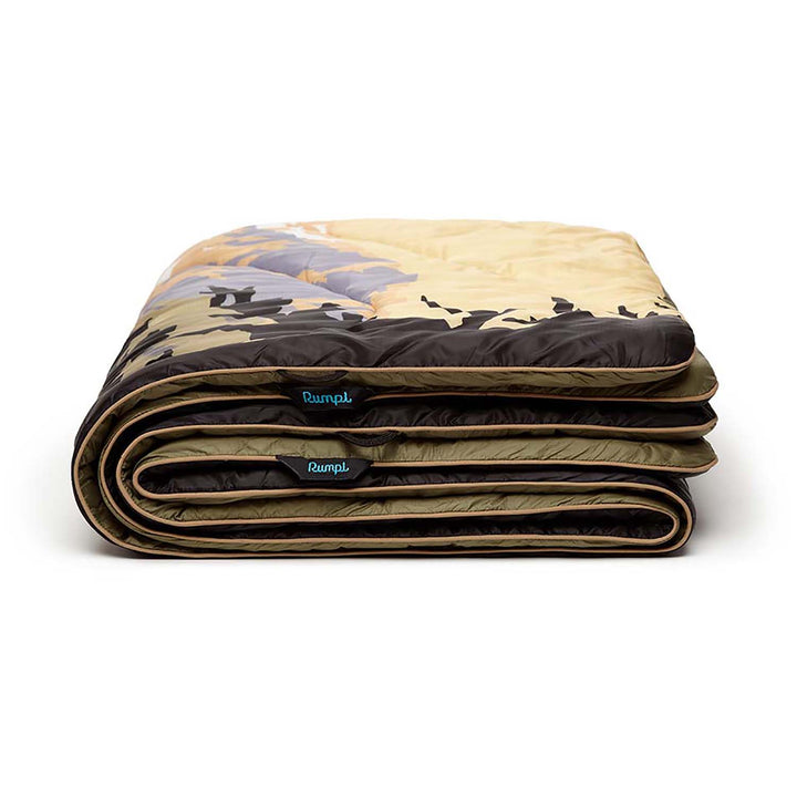Rumpl Original Puffy Blanket - Rocky Mountains Rocky Mountains National Park