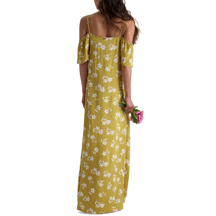 Billabong x Sincerely Jules Shoulder Sway Dress - Women's Citrus