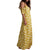 Billabong x Sincerely Jules Shoulder Sway Dress - Women's Citrus