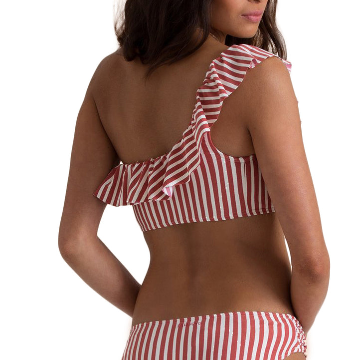 Billabong x Sincerely Jules Dos Palmas Ruffle Bikini Top - Women's Multi