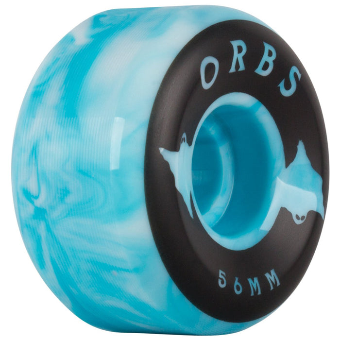 Orbs Specters 99A Skateboard Wheels Blue/White